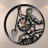 LED Wall Clock God Poseidon My Wall Clock